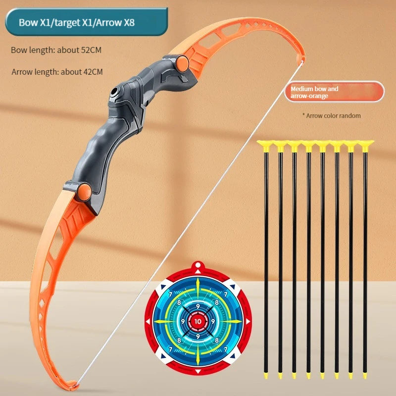 Exciting 52Cm Bow and Arrow Toy Set for Kids - Perfect for Outdoor Archery Fun and Skill Development!